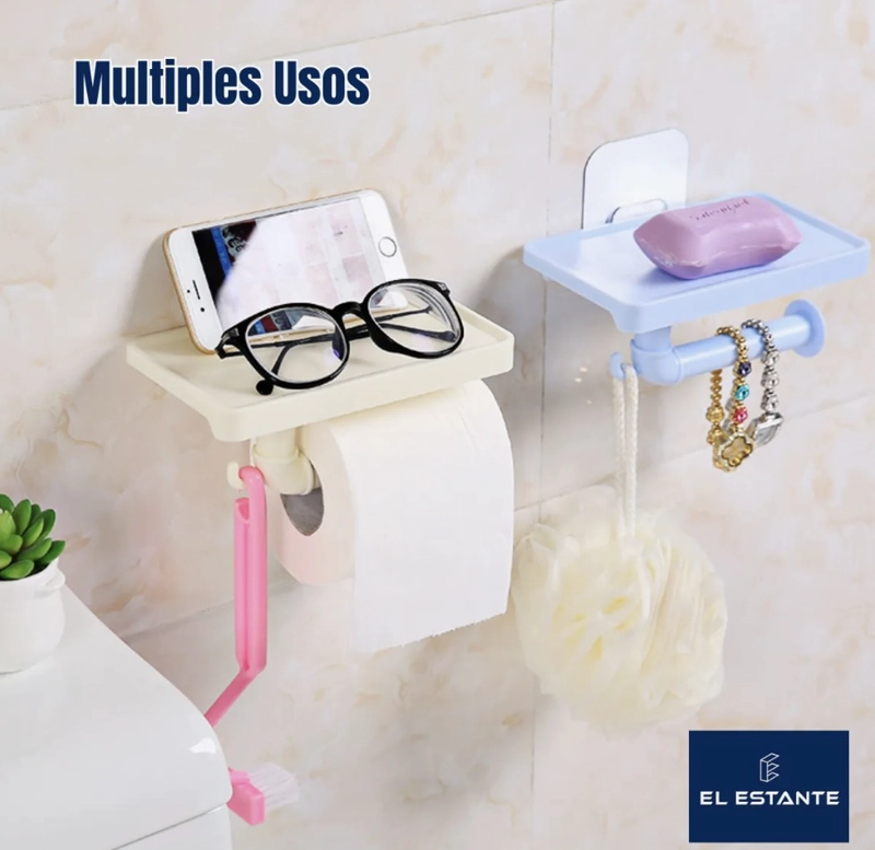 PORTA CONFORT PARA BAÑO CON REPISA - 2
