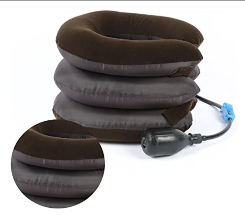 COJIN INFLABLE PLEGABLE ALIVIA DOLOR DE CUELLO Y HOMBRO - 2