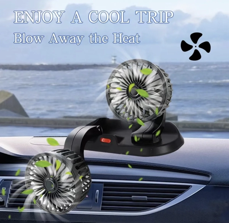 VENTILADOR PERSONAL PORTATIL DOBLE - 2