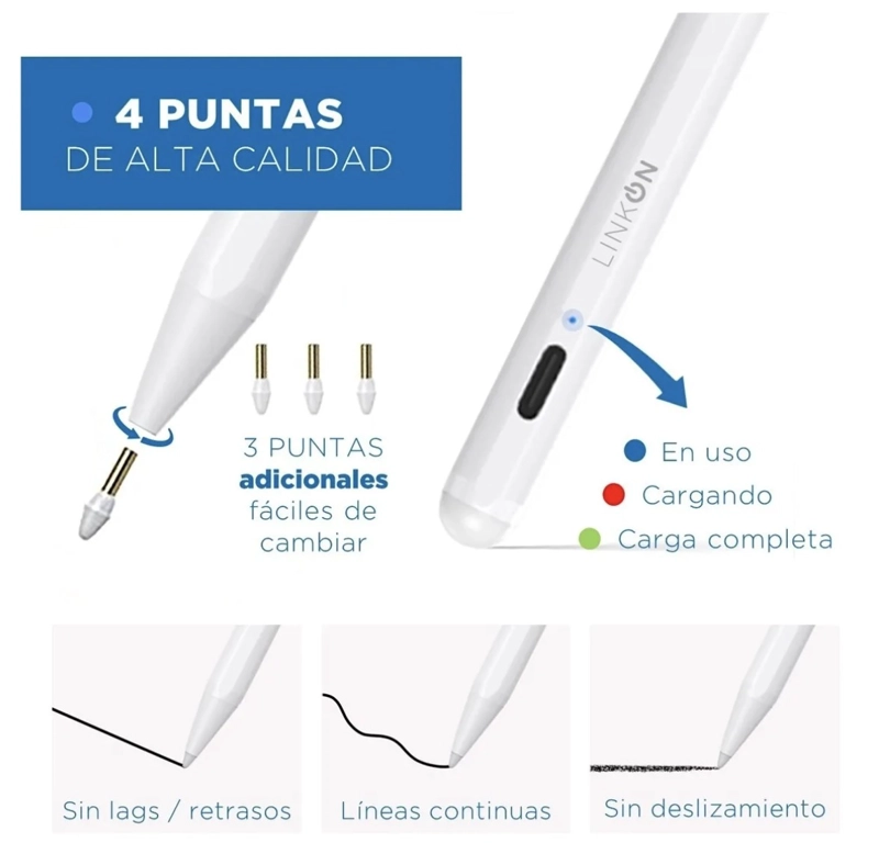 LAPIZ PENCIL TACTIL  APPLE IPAD PALM - 3
