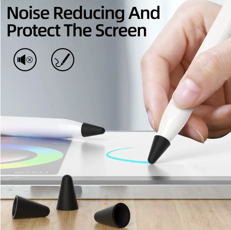 PROTECTOR DE PUNTA PARA APPLE PENCIL SILICONA - 3