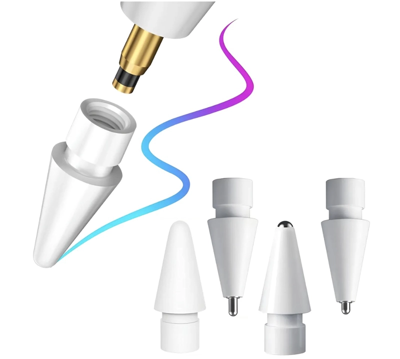 PUNTAS DE REPUESTO COMPATIBLES CON APPLE PENCIL, 4 UNIDADES - 1