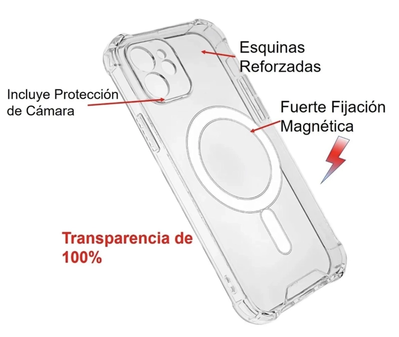 CARCASA MAGNETICA PARA IPHONE 11 - 2