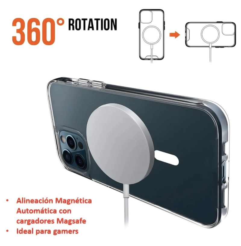CARCASA MAGNETICA PARA IPHONE 15 PLUS - 2