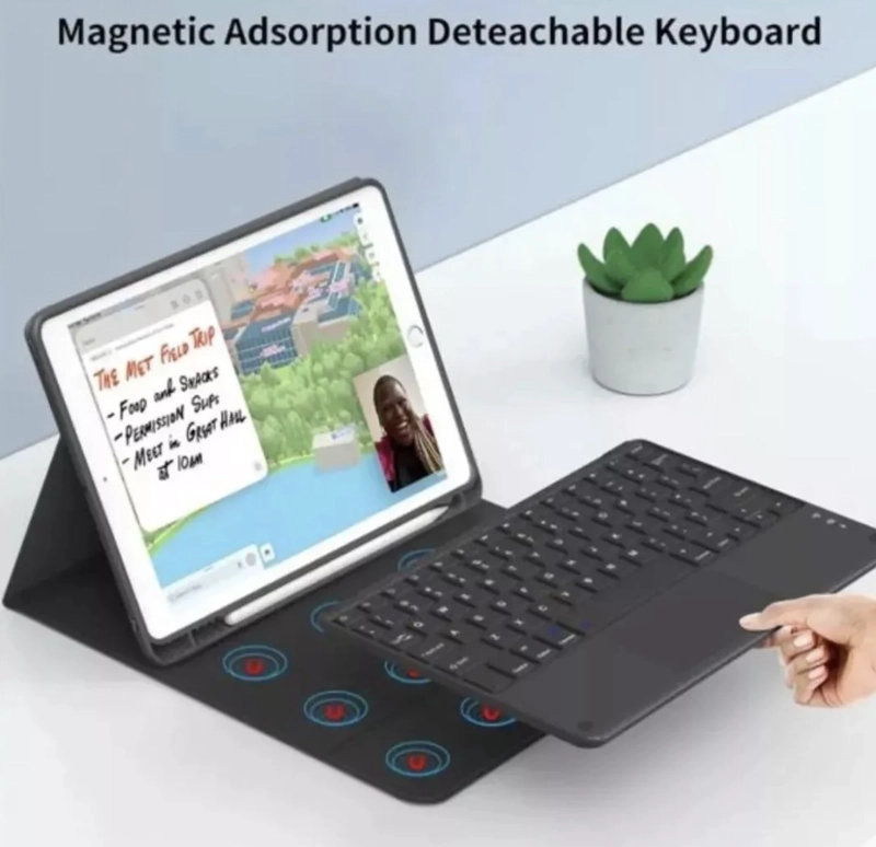 FUNDA PARA SAMSUNG GALAXY TAB S9 FE 10.9 + TECLADO ESPAÑOL - 2