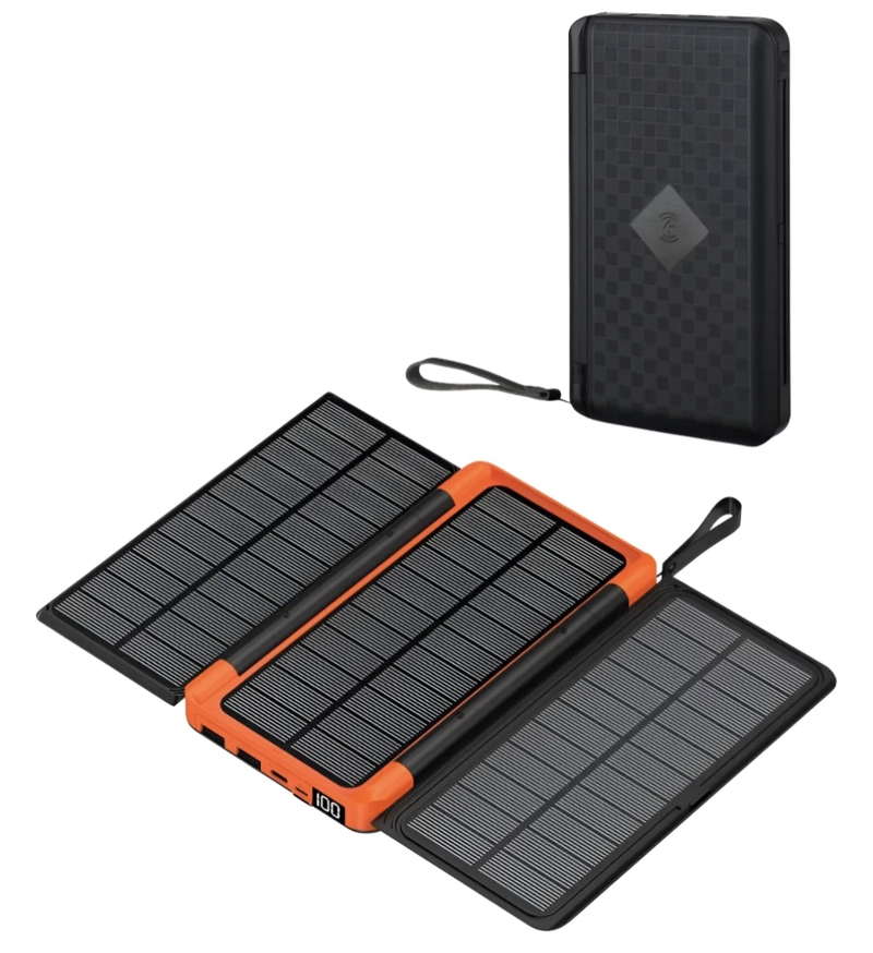 POWER BANK DE 10.000MAH CARGA MAGNE TICA Y PANEL SOLAR DE 15W - 3