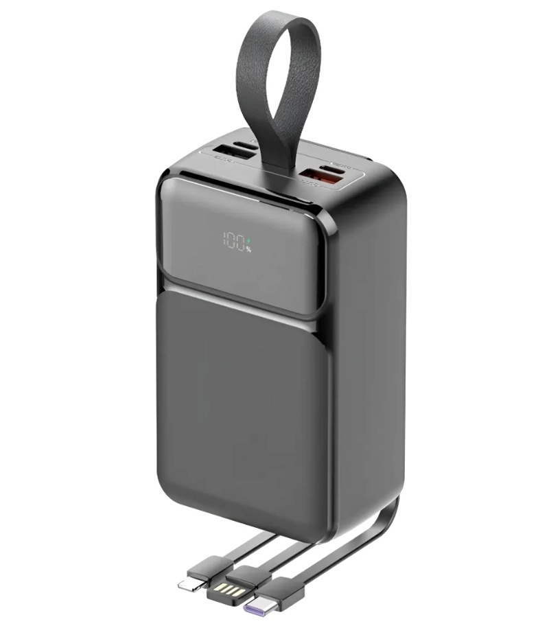 BATERIA EXTERNA 30000 MHA CARGA RAPIDA - 1
