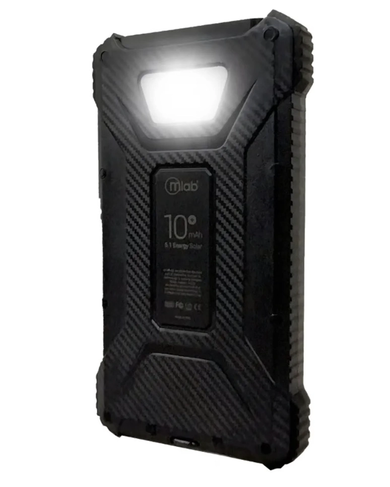 POWER BANK ENERGIA SOLAR 10000MAH MLAB - 3
