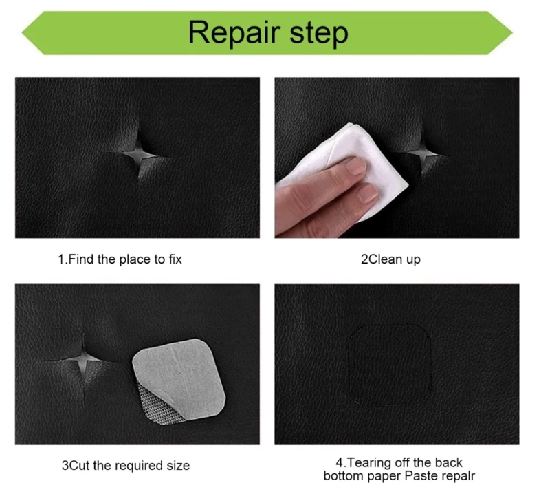 PARCHE REPARACION AUTOADHESIVO DE 50X137CM CUERO - 3