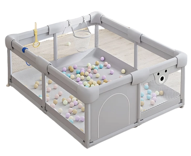 CORRAL CENTRO DE JUEGOS BEBE  CON ACCESORIOS - 1