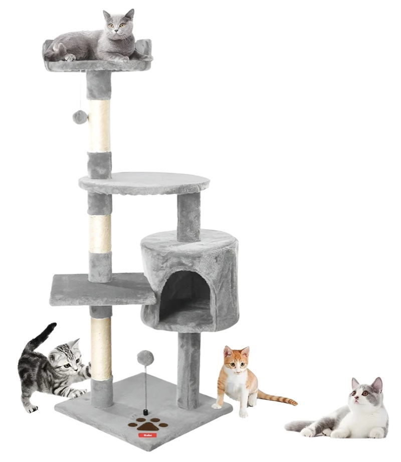 RASCADOR TIPO ARBOL PARA GATOS - 1