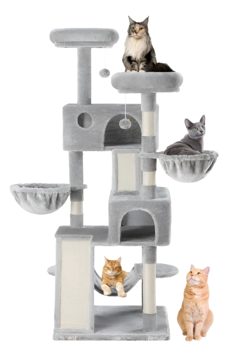 RASCADOR TIPO ARBOL PARA GATOS - 1