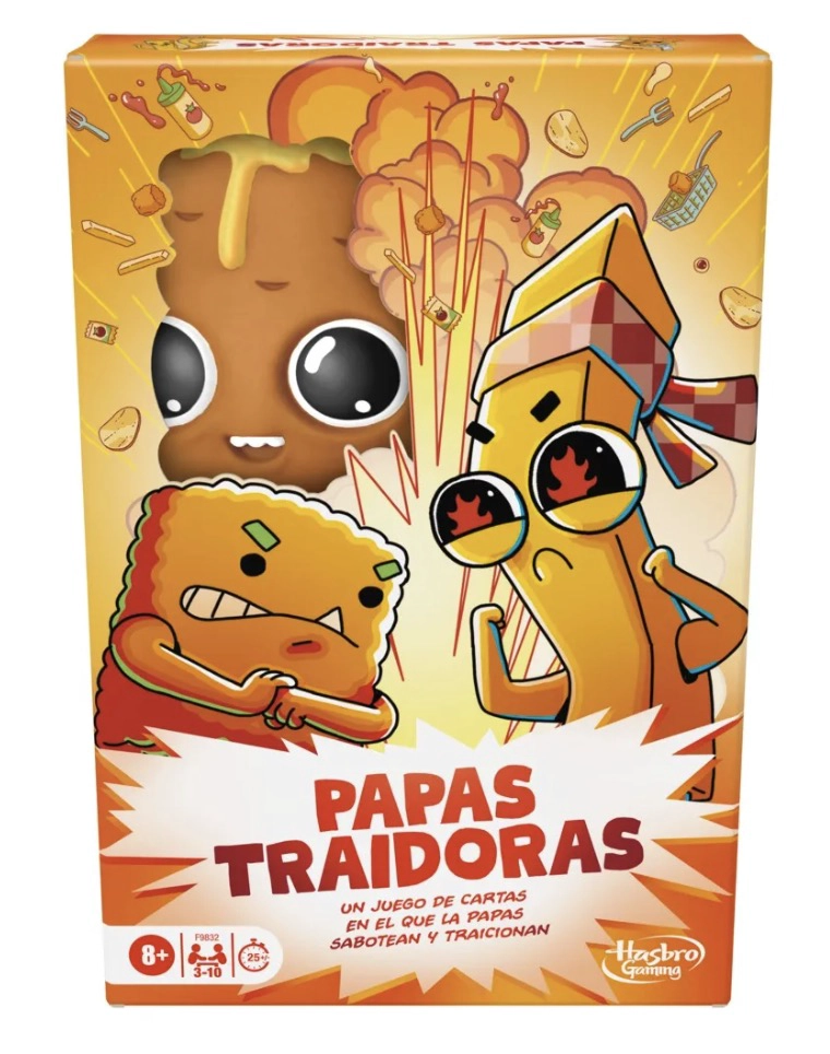 JUEGO DE MESA HASBRO GAMING PAPAS TRAIDORA - 1