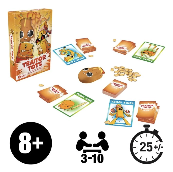 JUEGO DE MESA HASBRO GAMING PAPAS TRAIDORA - 4