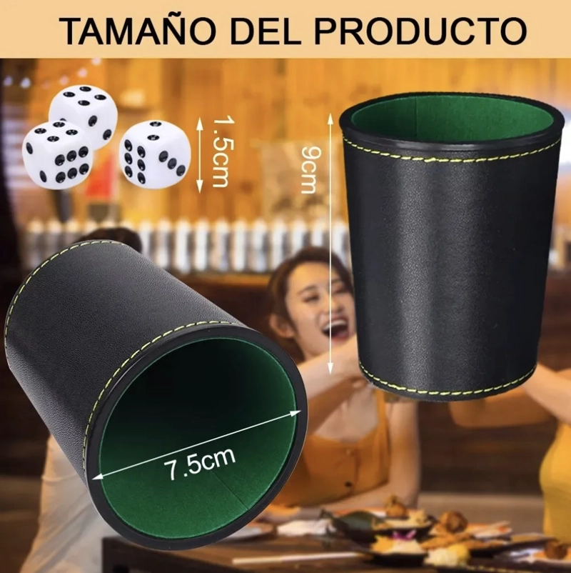 4 CACHOS DE ECO CUERO NEGRO - 2