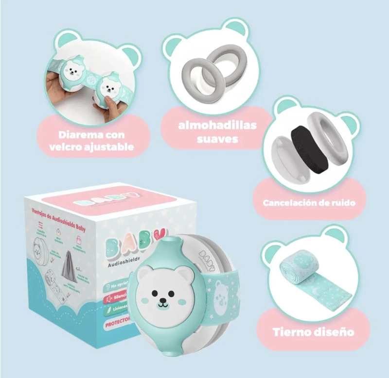 PROTECTORES ANTI-RUIDO PARA BEBE S Y NIÑOS - 3