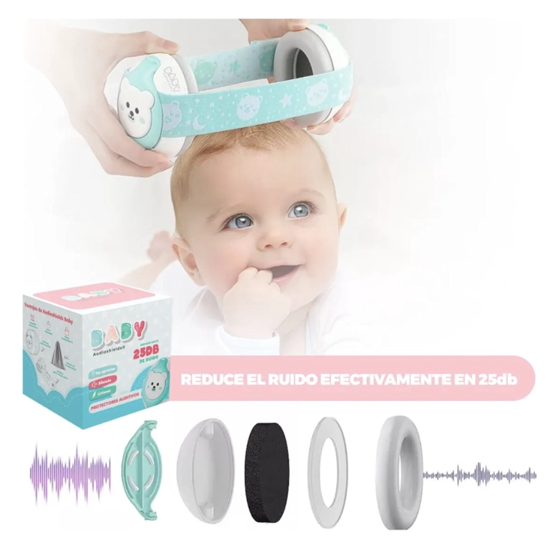 PROTECTORES ANTI-RUIDO PARA BEBE S Y NIÑOS - 3