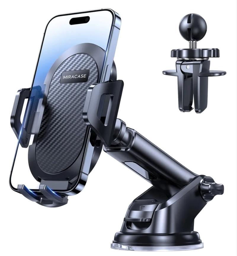 SOPORTE DE TELE FONO CELULAR PARA AUTO - 1