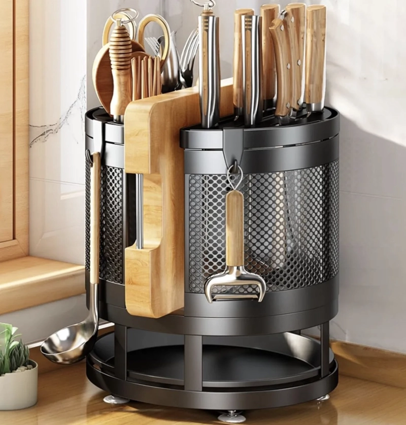 ESCURRIDOR UTENSILIOS COCINA ACERO INOXIDABLE - 2