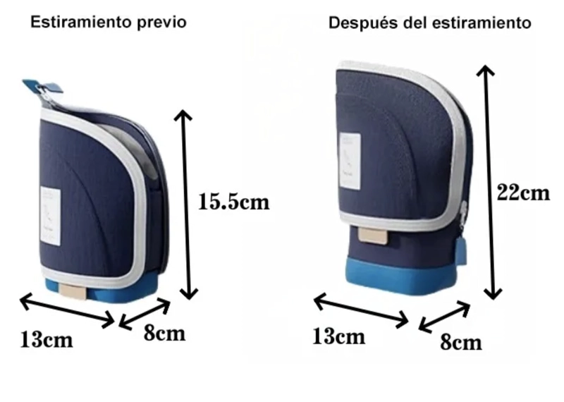 ESTUCHE DE LAPICES TELESCOPICO MORADO - 3