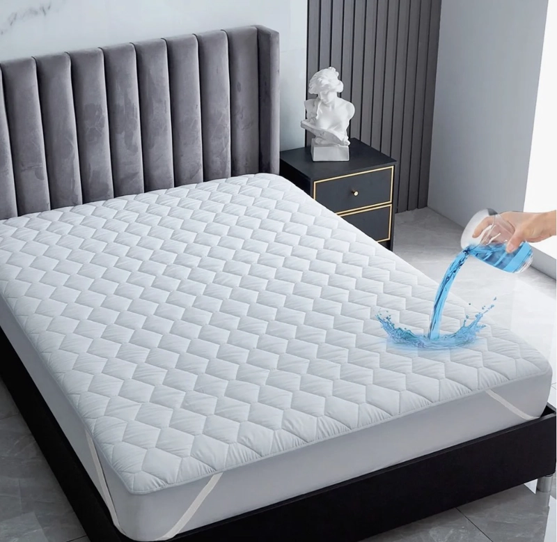 CUBRE COLCHON PROTECTOR IMPERMEABLE 2 PLAZAS - 2