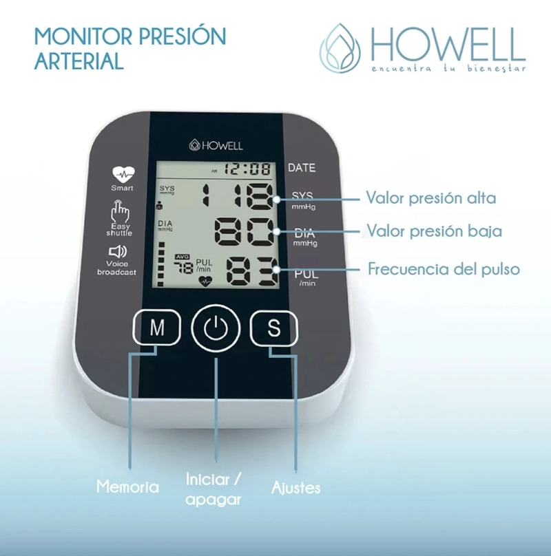 TENSIOMETRO TOMA PRESION DIGITAL USB - 3