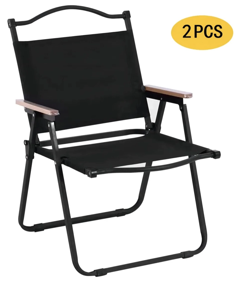 PACK 2 SILLAS PLEGABLES CAMPING - 1