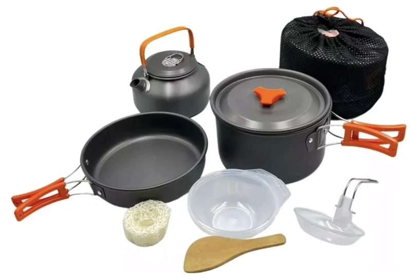 SET OLLAS CAMPING OUTDOOR - 1