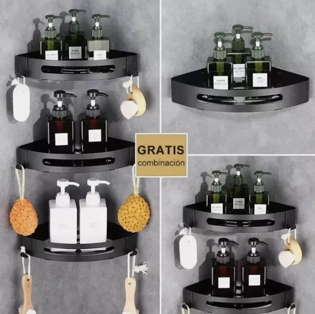 Organizador Ducha Baño Repisa 3pcs - 6