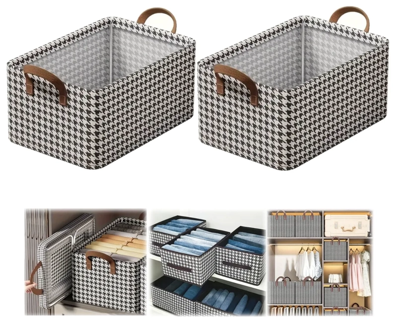 2PCS ORGANIZADOR DE CAJAS DE ALMACENAMIENTO - 1