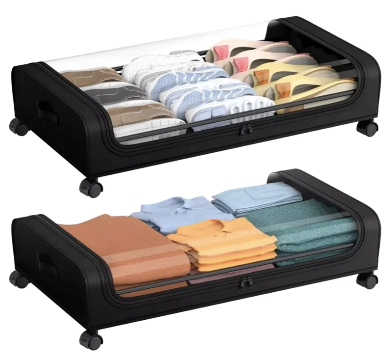 CAJAS ORGANIZADOR DE ROPA MULTIUSO BAJO CAMA - 1