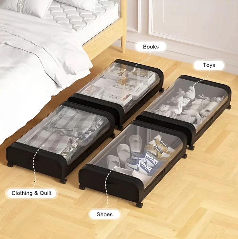 CAJAS ORGANIZADOR DE ROPA MULTIUSO BAJO CAMA - 3