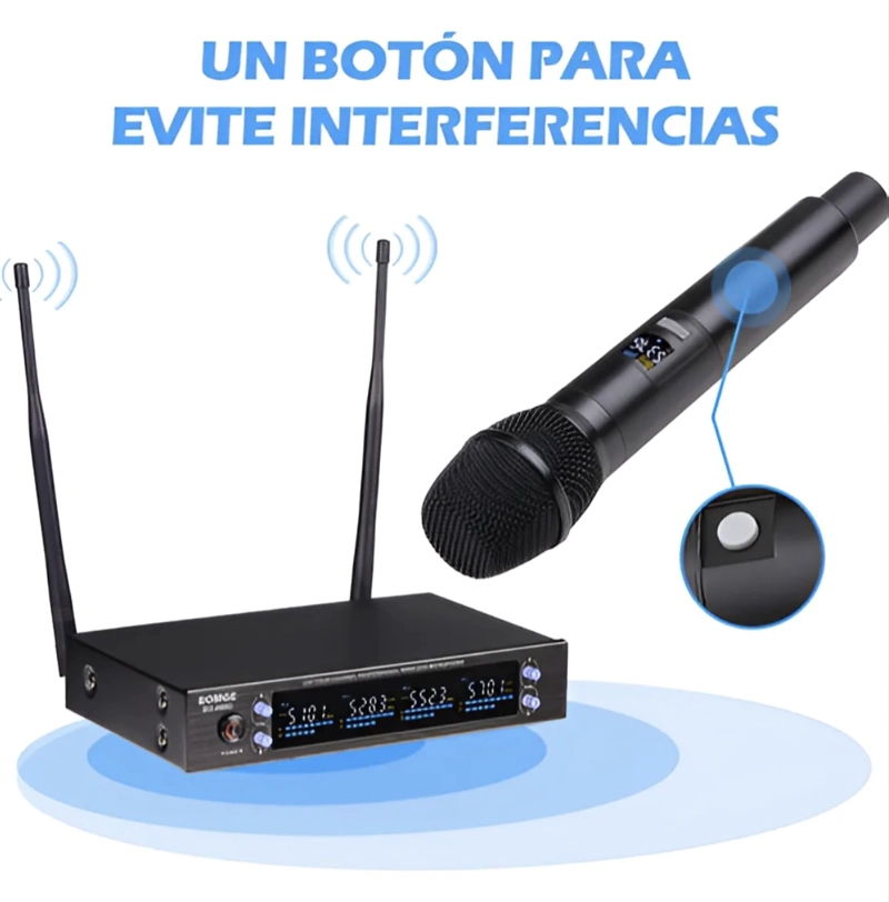 SISTEMA INALAMBRICO PROFESIONAL BOMGE 460U - 2