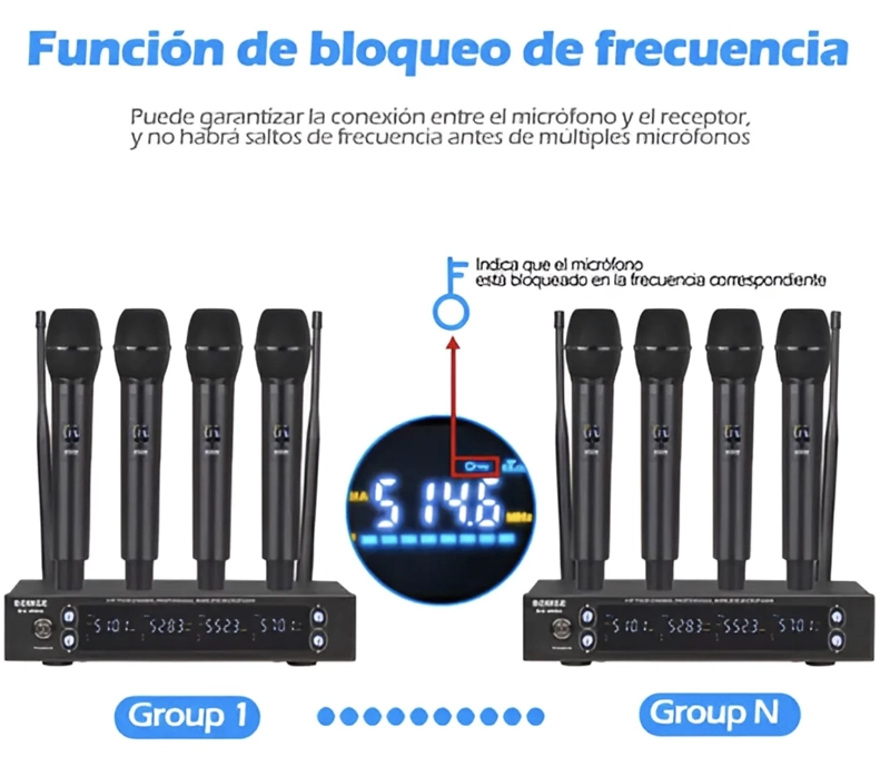 SISTEMA INALAMBRICO PROFESIONAL BOMGE 460U - 3