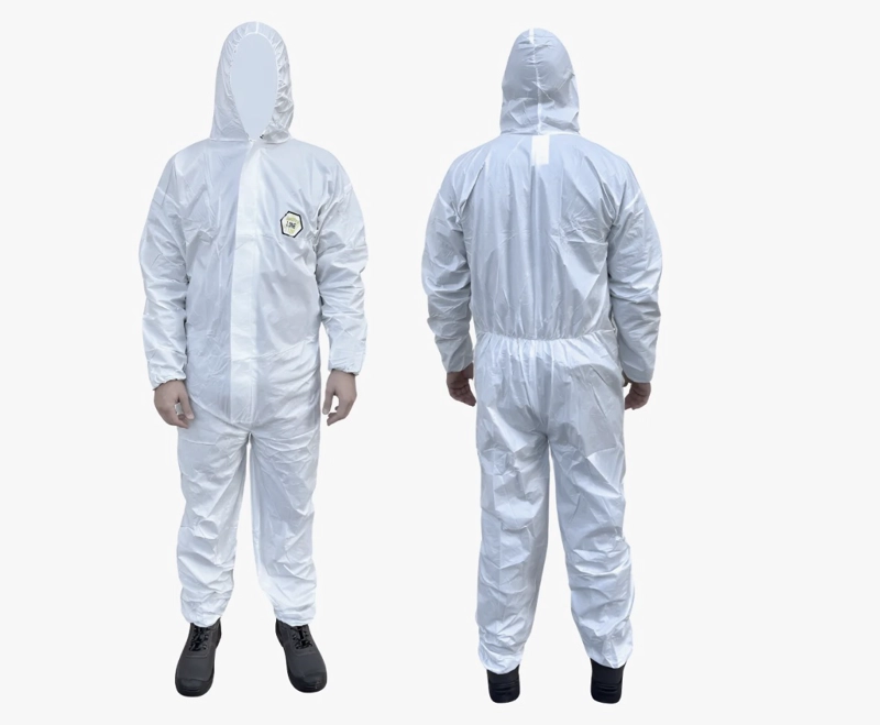 OVEROL DESECHABLE BLANCO POLIPROPILENO X 10 U. L - 1