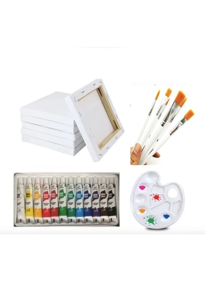 SET DE PINTURA ARTE KIT ACRILICOS - 1