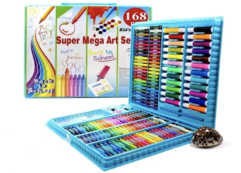 SET DE MEGA ARTE MALETA DE 168 PIEZAS - 3
