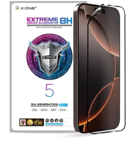 LAMINA MICA ANTIGOLPE COMPLETA X-ONE IPHONE - 1