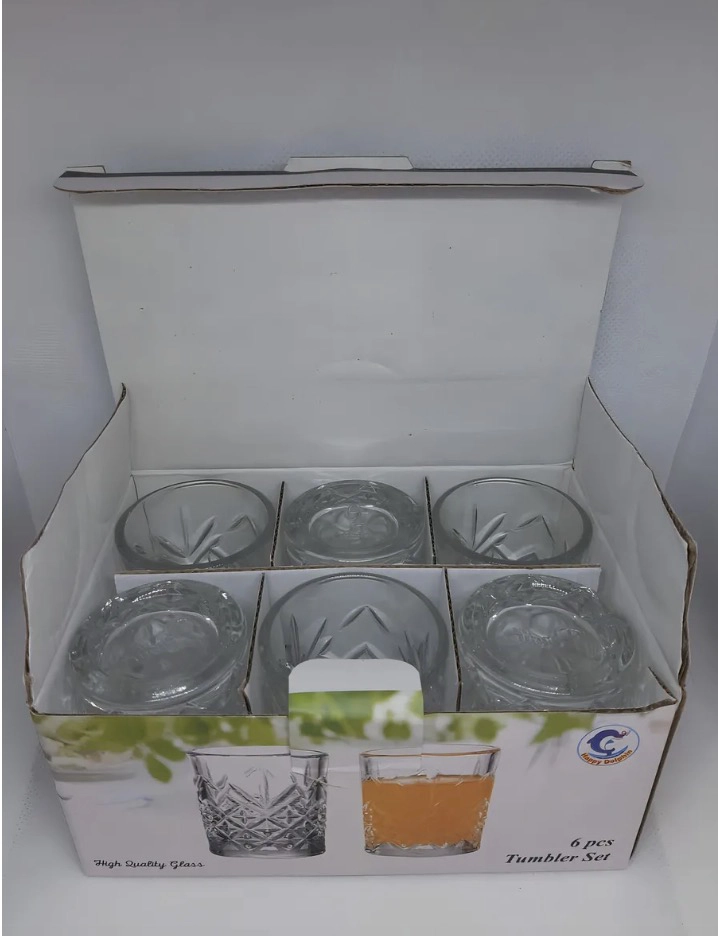 SET DE 6 VASOS DE SHOT ,LICOR,BAJATIVO VINTAGE - 3