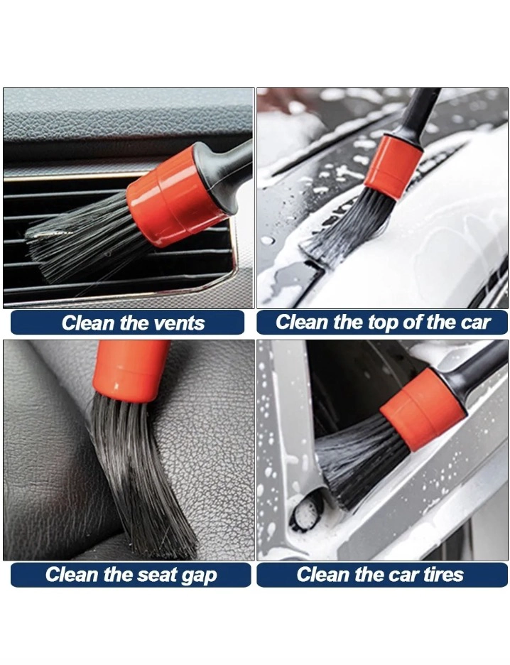 LIMPIEZA DE AUTO KIT 21 PIEZAS INTERIOR EXTERIOR PAD TALADRO - 3