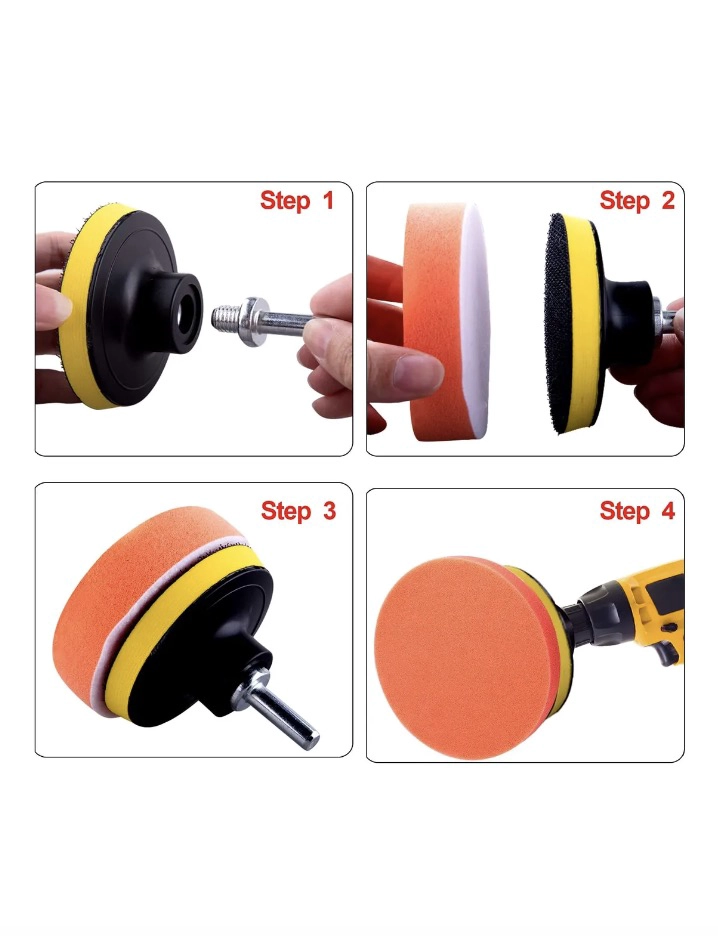 KIT PARA PULIR 7 PULGADAS ESPONJAS - 2
