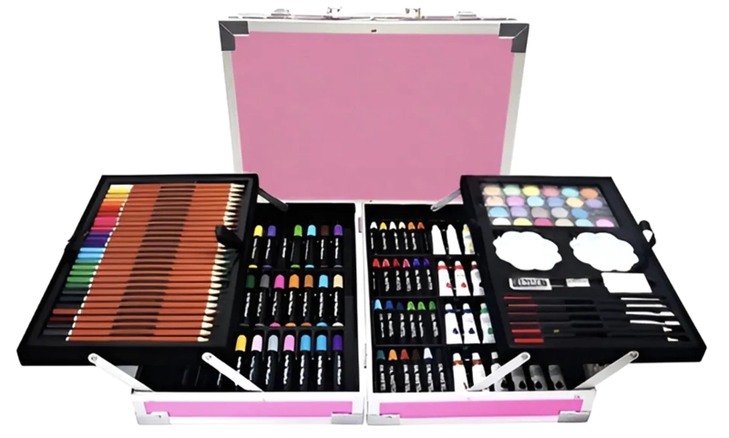 SET DE ARTE 145 PCS MALETA LAPICES - 1