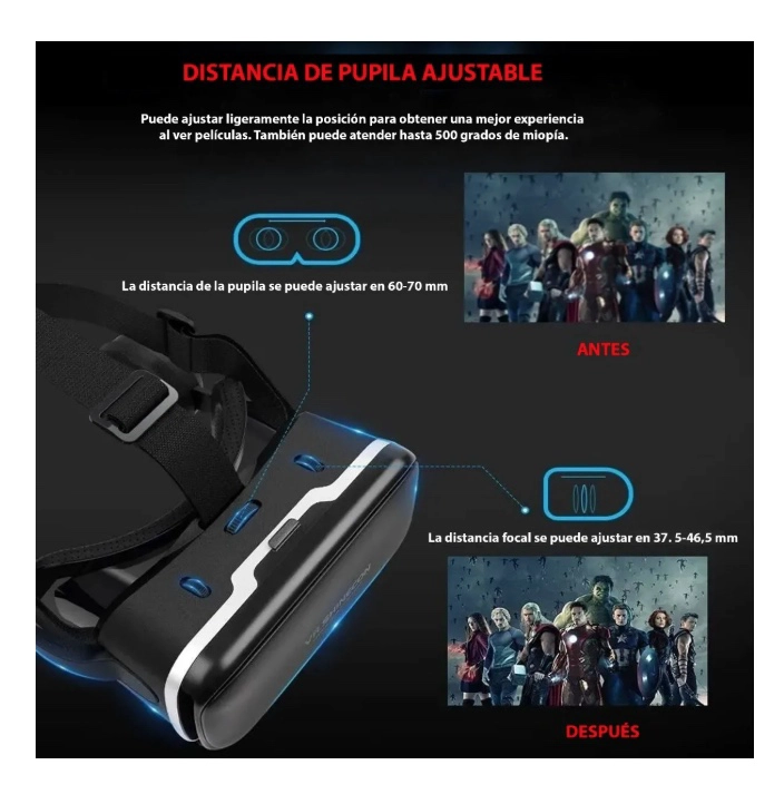 Lentes Vr Realidad Virtual 3d - 4
