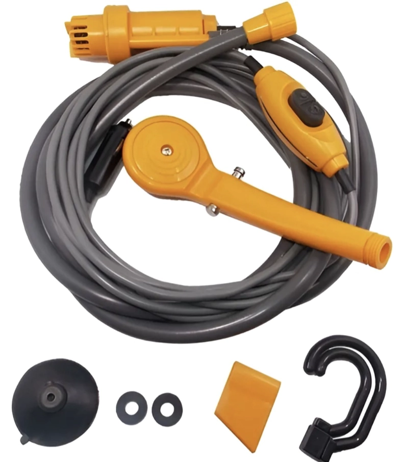 DUCHA PARA CAMPING PORTATIL CONEXION DE AUTO - 2