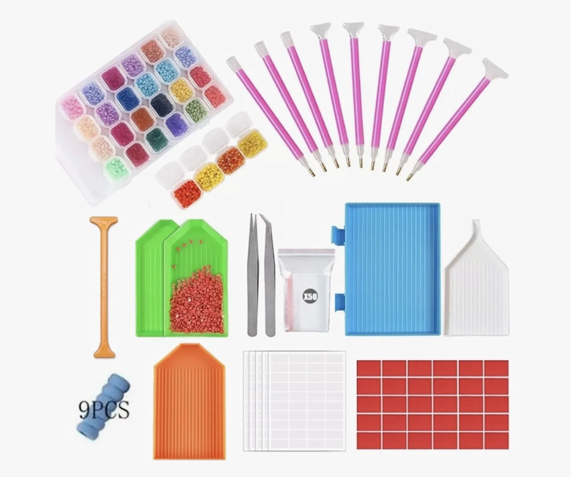KIT 111 PCS 5D DE PINTURA DE DIAMANTE - 2