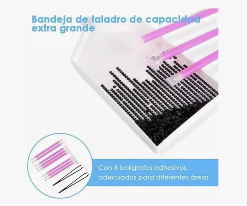 KIT 111 PCS 5D DE PINTURA DE DIAMANTE - 3