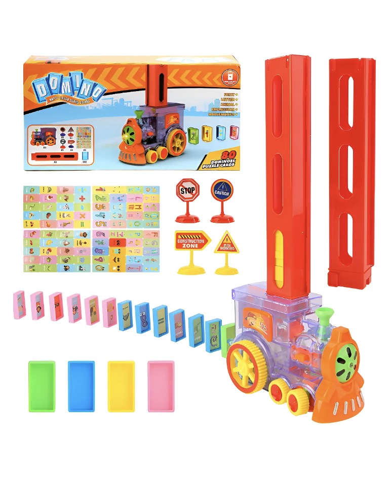 TREN JUGUETE DOMINO AUTOMATICO - 1