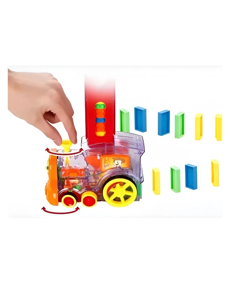 TREN JUGUETE DOMINO AUTOMATICO - 3