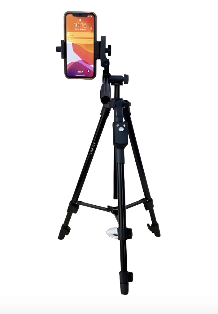 TRIPODE CON DISPARADOR PARA TELE FONOS - 1