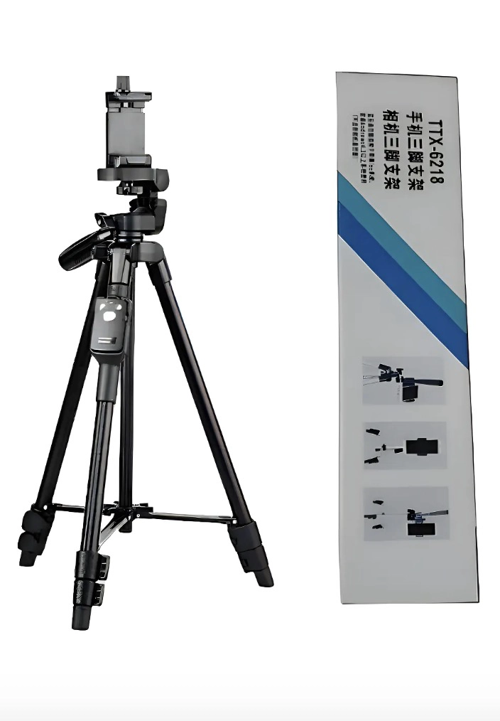 TRIPODE CON DISPARADOR PARA TELE FONOS - 2